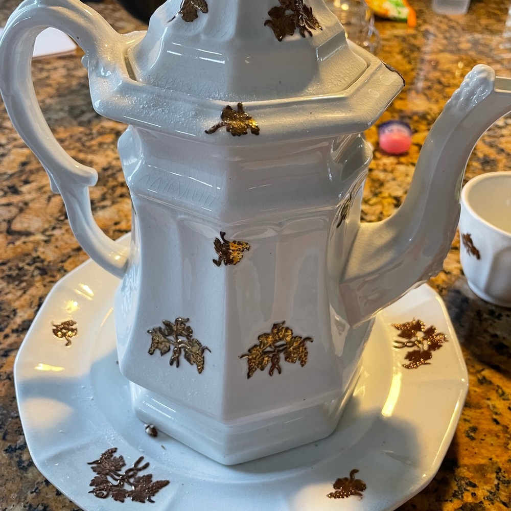 Antique tea pot